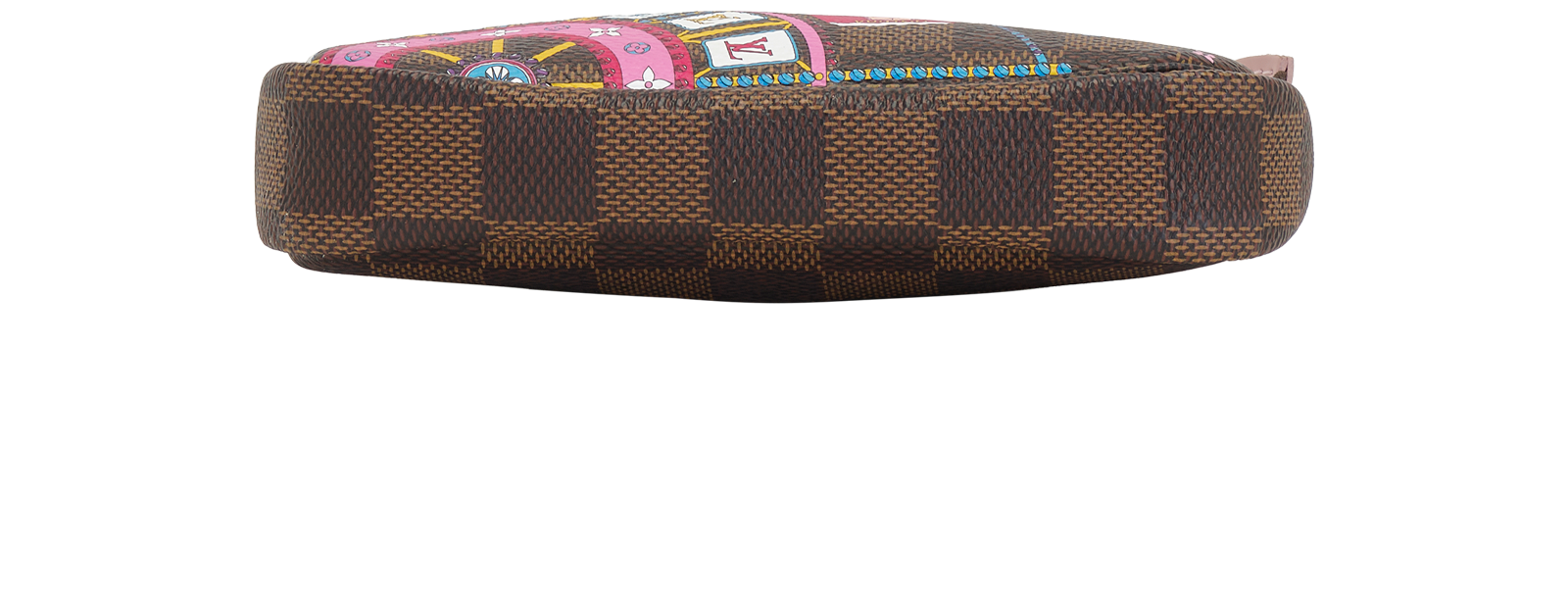 Limited Ed. Mini Pochette Accessoires, &pound;430, Handbags, Brown, Canvas, Top view